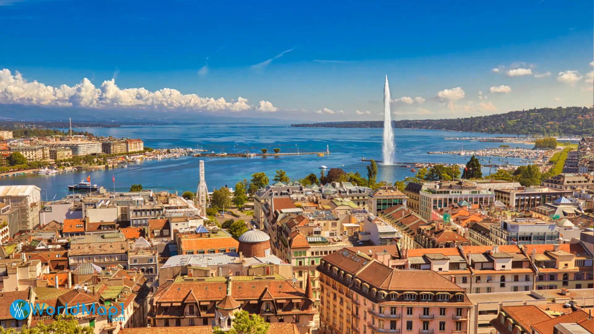 Jet d'eau in Geneva Lake